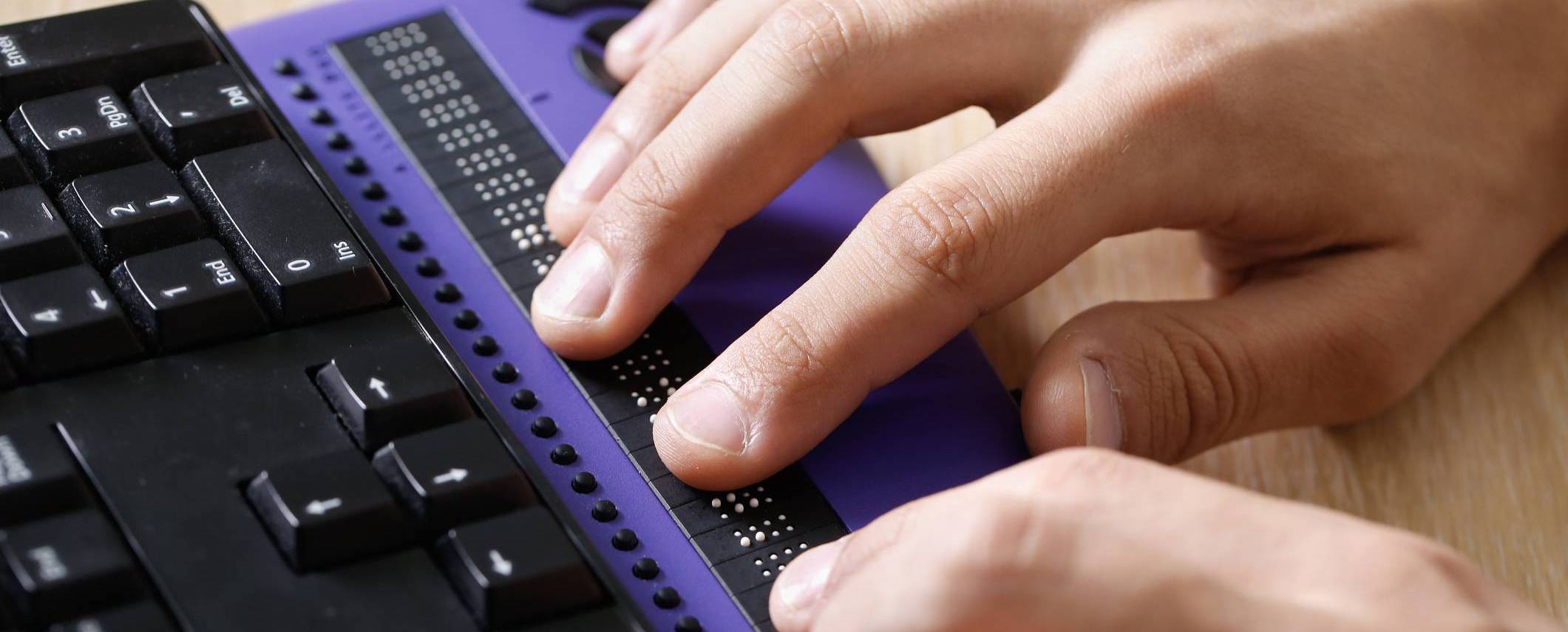 Braille computer interface